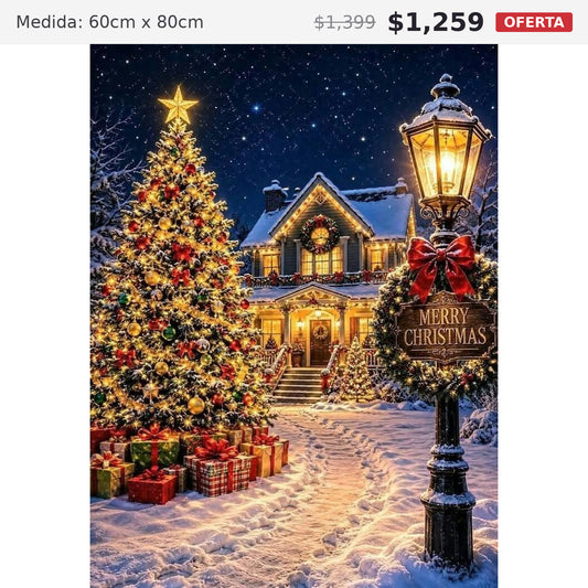 casa nevada 60 x 80 preventa navideña