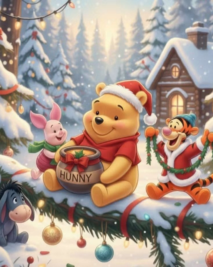 pooh 40 x 50 sin marco