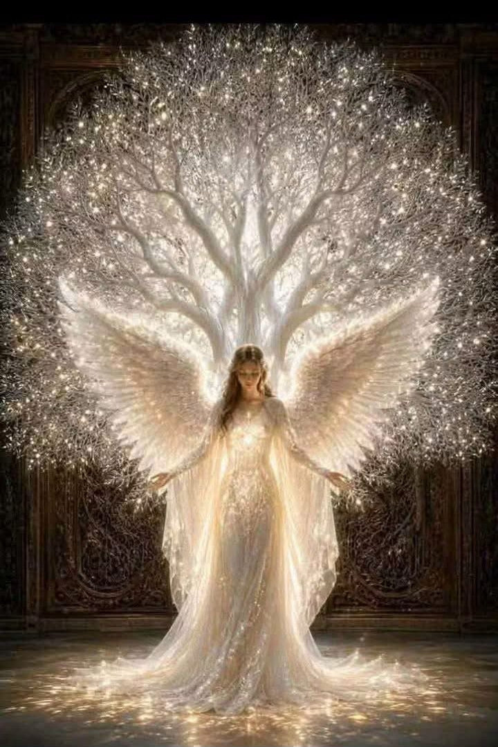 angel luz 40 x 60 sin marco