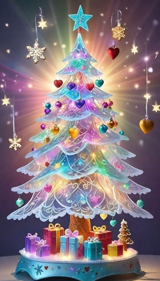 arbol cristal 40 x 70 sin marco