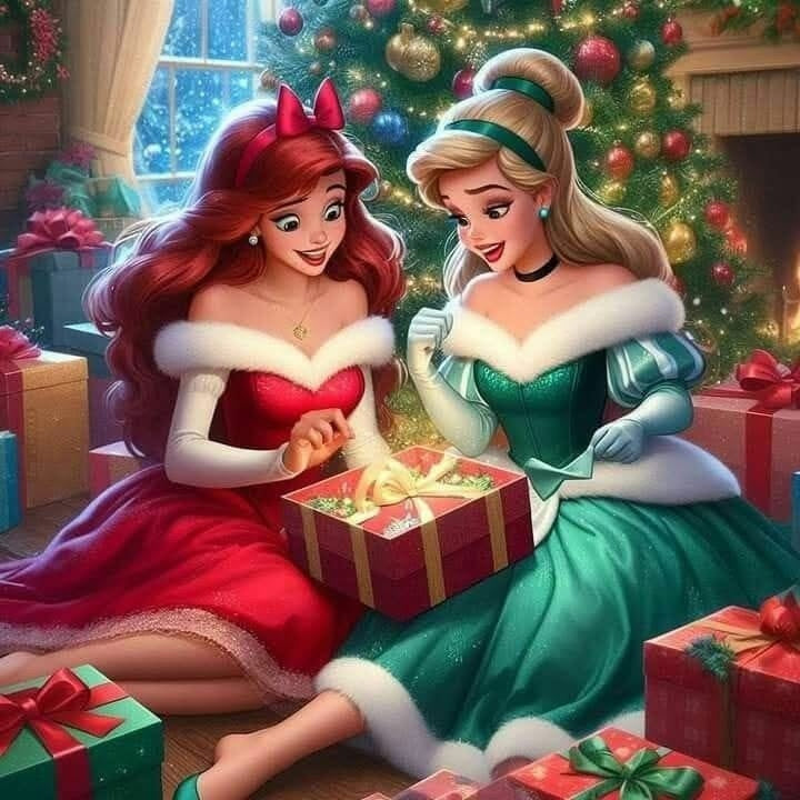 princesas 60 x 60 sin marco
