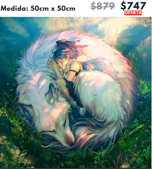 La princesa Mononoke 50 x 50 | Aparta con $100 / Resta $647