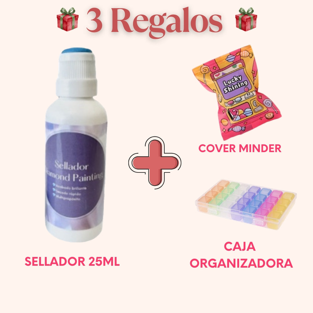 TRIPLE REGALOS🎁Sellador + caja + cover🎁