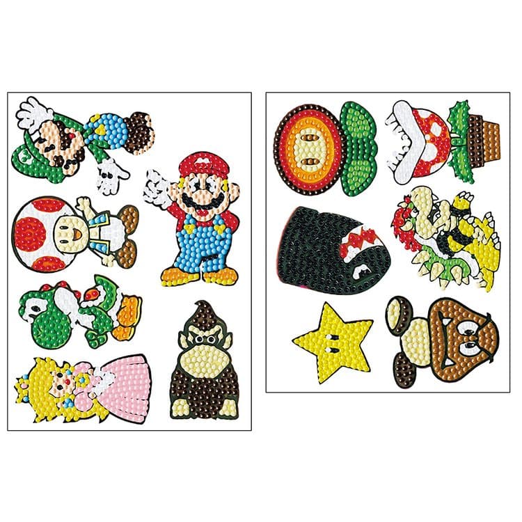 Pegatinas Mario (12 pegatinas)