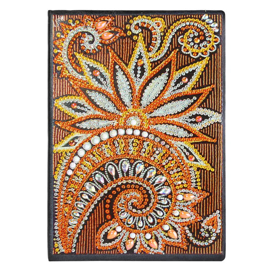 Libreta mandala naranja