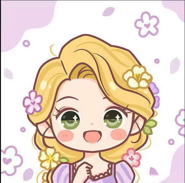 Rapuncel 15 x 15cm Diamante especial