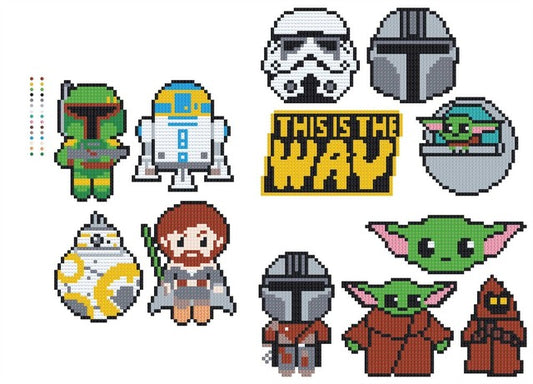 Pegatinas star wars 12 pegatinas